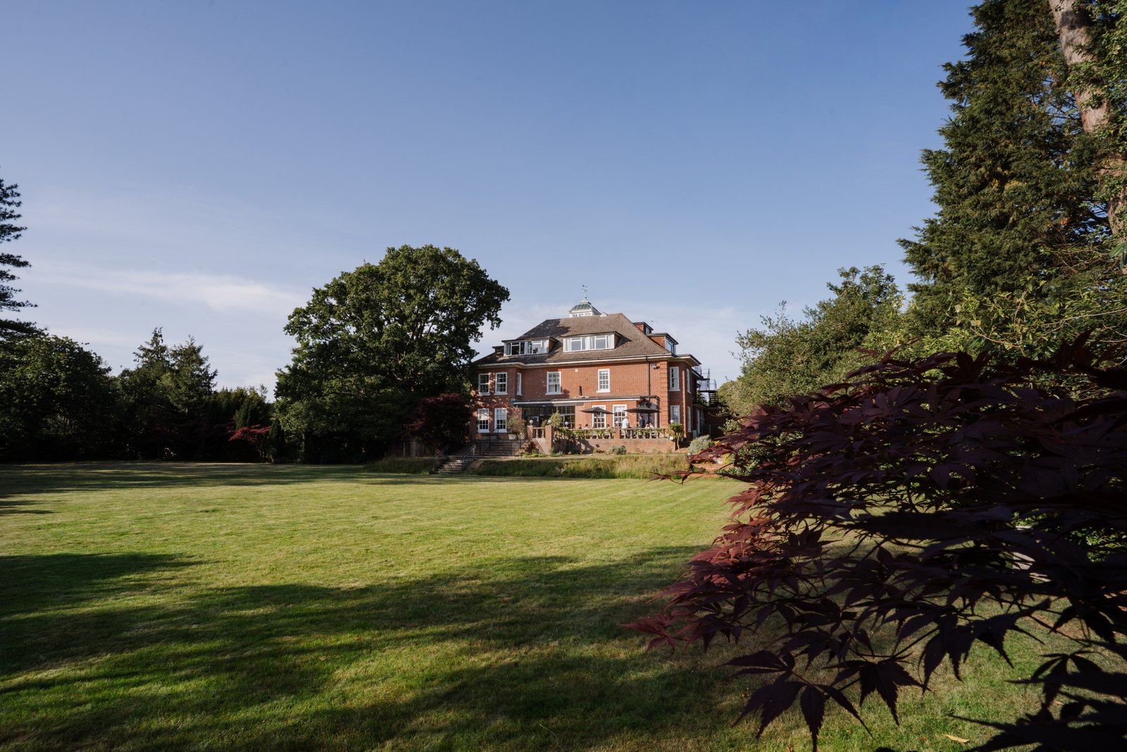The Manor at Sway, an Edwardian manor house set in its grounds